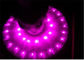 Purpurrotes phosphoreszierendes Pigment-Pulver, Glühen im dunklen Pigment für Nagellack fournisseur